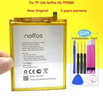 Original 3260mAh NBL-35A3200 Baterie Pentru TP-link Neffos N1 TP908A Telefonul Mobil de Înaltă Calitate +Numărul de Urmărire