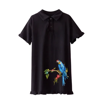 Papagal de Transferuri de Căldură de Fier Pe Patch-uri Pentru tricou Autocolante Aplicații Pentru Haine Aplicatii Decorative