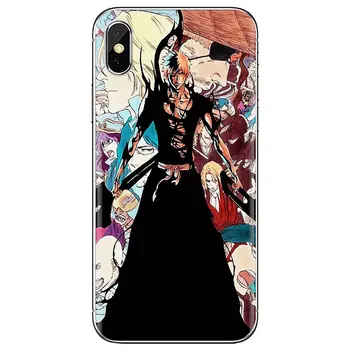 Pentru iPhone, iPod Touch 11 12 Pro 4 4S 5 5S SE 5C 6 6S 7 8 X XR XS Plus Max 2020 Caz Moale Janpan Anime Bleach Ichigo Kurosaki
