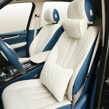 Pentru Mercedes-Maybach S-Class tetiera din piele de Lux, Masina de pernă pentru gât Masina Lombare Perne Deplasați Perna Scaunului Suport accesorii