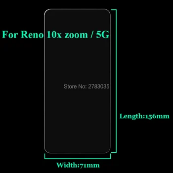 Pentru OPPO Reno 5G / 10x zoom Nou Duritate 9H 2.5 D Ultra-subțire Călită Călită de Sticlă de Film Protector de Ecran Proteja de Paza