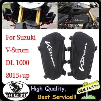 PENTRU SUZUKI V-STROM1000 DL1000 2013-2020 Motocicleta Cadru Anti-coliziune Bar Sac Impermeabil Instrument Sac de Depozitare Vstrom 1000