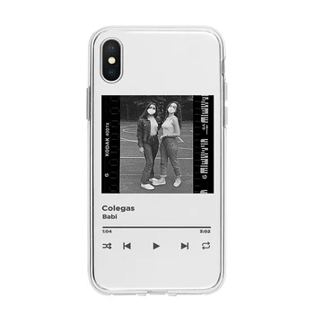Personalizat Personalitate Muzica Placa Caz Telefon Nou Capac Transparent Pentru Iphone 12 Mini 11pro Max Se2020 6 6s 7 8plus X XS XR Xsmax