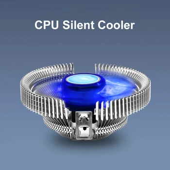 POLAR ICEFLOW Profil Scăzut CPU Cooler pe Aer cu Ventilator silentios 120mm pentru AMD AM3 AM4+ AM3 AM2+ AM2 FM2 FM1 socket LGA 2011 1366 115X