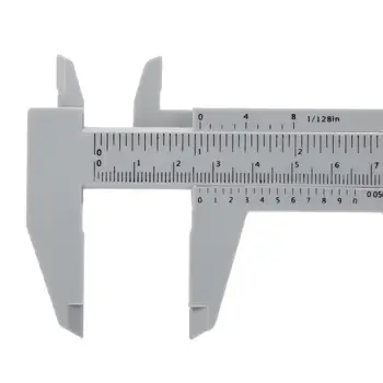 Portabil 150MM Plastic Spranceana de Măsurare Șubler cu Vernier Tatuaj Microblading Șubler Riglă Machiaj Permanent Instrumente de Măsurare