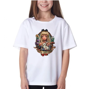 Printesa Tiana Si Broscoiul BAYOU FRUMUSETE T-shirt pentru Copii Cartoon Print Amuzant Tee Grafic de Moda pentru Copii Disney Fata de Top