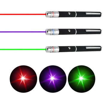 Puternic Laser Pointer cu Laser amuzant pisica stick Nou Rece Roșu cu Laser Pointer Pix roșu/verde/albastru Lumină LED-uri pentru adulti Juca Jucărie Pisica
