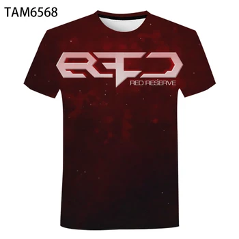 Roșu de Rezervă 2021 Ieftine en-Gros 3D Imprimate T-Shirt pentru Bărbați Și Femei Vara Vrac Maneca Scurta Copii Cool Strada în partea de Sus