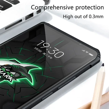 Rzants pentru Xiaomi Black Shark 3 caz beetle camuflaj Airbag pumper rezistenta la Socuri Carcasa Transparent Coajă de Telefon Funda husă Moale