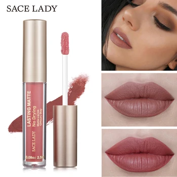 SACE LADY Brand 23 de Culori Make Up rezistent la apa Nud Ruj Roșu Nud ruj Lichid Make Up Buze Luciu de Lungă Durată Cosmetice