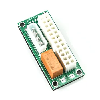SATA 4Pin Desktop ATX 24PIN Dual PSU Putere Sincronizatorului Începe Extender Cablu Adaptor de Card Pentru BTC Miner Antminer Miniere Add2psu