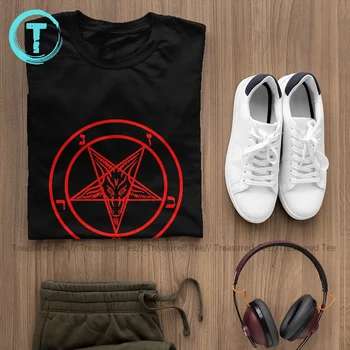 Satanic T Camasa Barbati Casual Bumbac Imprimat Tricou Scurt-Maneca Streetwear Tricou 3XL