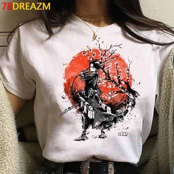 Shingeki Nu Kyojin Atac pe Titan t-shirt femei tumblr plus dimensiune japonez harajuku haine de epocă