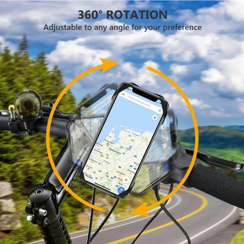 Silicon detașabile Biciclete Suport pentru Telefonul Mobil, Stand Electric Vehicul Motocicleta Ghidon telefon Mobil de Navigare GPS Suport