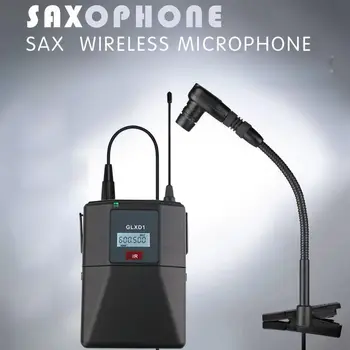 SOM GLXD4 SAXOFON Profesionale de Înaltă Calitate Dual Microfon fără Fir Sistem de spectacole pe scena Dinamic 2 Canal 2 Handheld