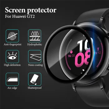 Sticlă de protecție pentru huawei watch gt2 42mm ecran protector pe hauwei gt 2 ceas inteligent de siguranță glas protecție armura film îngroșa
