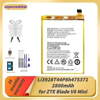 Supersedebat Li3928T44P8h475371 Baterie Reîncărcabilă pentru ZTE Blade V8 Mini Bateria V8mini Baterii 2800mA Baterii de Telefon Mobil