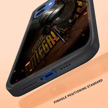Telefon Caz pentru iPhone 8 7 11 12 Pro Max X XS XR XS Max SE 2020 12 Mini Plus Silicon Negru Coque Capa Moda PUBG Joc