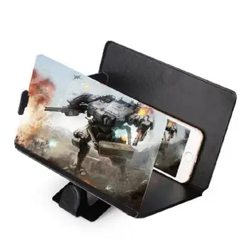 Telefon Mobil Telefon Lupă de Ecran Video Amplificator Pliabil 3D Zoom Ecran Mărit Expander Non-Alunecare Suport Stand de Mărire