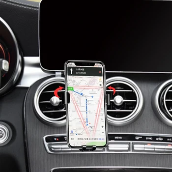 Titularul de Telefon mobil Pentru Mercedes-Benz E-Class W213 2017 2018 2019 Aerisire Montare Suport GPS Suport de Telefon Clip Stea în Mașină