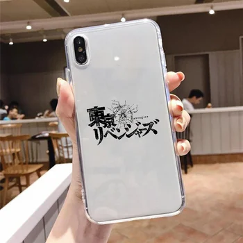 Tokyo Răzbunătorul Anime Caz de Telefon Pentru Samsung Galaxy Nota 4 8 9 10 20 S8 S9 S10 S10E S20 Plus UITRA Ultra transparent pictura