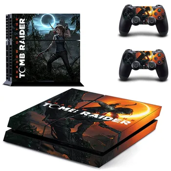 Tomb Raider PS4 Autocolante Play station 4 Pielii Decalcomanii Autocolant Pentru PlayStation 4 Consola PS4 & Controller Piei de Vinil