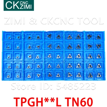 TPGH TPGH080202L TPGH090202L TPGH090204L TPGH110302L TPGH110304L TN60 Metal Ceramică canelată turner cotitură a Introduce instrumentul pentru oțel