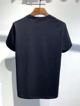 Tricou Barbati Hip Hop Maneca Scurta Basic Tee Tricou Tricou Top 2021 Vara Mens T-Shirt O-Gât Casual De Bumbac T-Shirt Om De Îmbrăcăminte