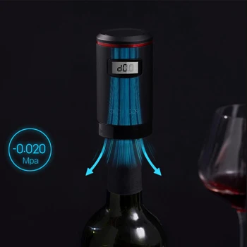 Uarellife Automate de Vid de Conservare a Vinului Dop Electrice Vin Roșu Anti-scurgere Proaspăt Deținător de Încărcare USB Cu LED-uri de Afișare