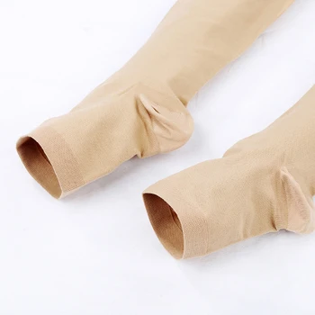 Unisex-o șchioapă medicale ciorapi de compresie pentru varice deschis deget de la picior ciorapi pentru femei