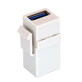 USB 3.0 Keystone Jack Insertii, Adaptoare USB Cablu de interfață Cuplaj Femeie la Femeie Conector de Extensie