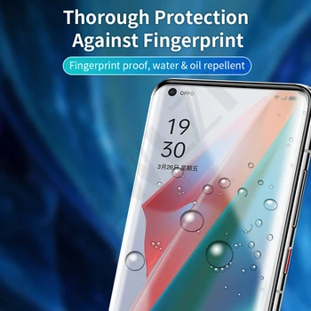 UV Sticlă pentru OPPO Reno 5 pro plus 5G 4 3 X3 X2 X pro protectorul de ecran telefon UV sticla smartphone HD folie de protectie
