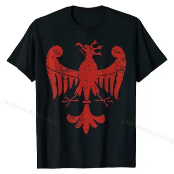 Vintage poloneză Vultur Polska Stema Poloniei Polski T-Shirt Tricou Ultima Petrecere de Bumbac Barbati Tricou Casual