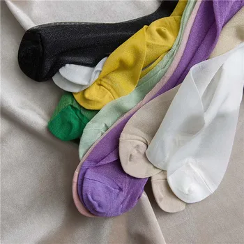 [WPLOIKJD]Noi Produse de Moda Confortabil Morman Morman de Șosete Subțiri Transparente Femei Șosete Creative Calcetines Skarpetki Harajuku