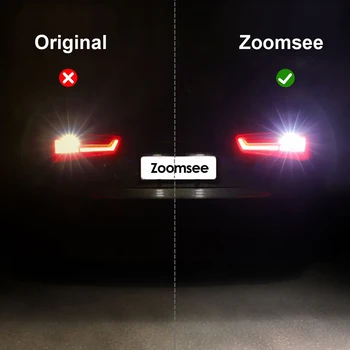 Zoomsee 2 buc Alb Inversa LED Pentru Ford Fiesta MK6 MK7 2002-2016 Canbus Exterior de Rezervă din Spate Coada Bec Lumina Vehiculului Lamp Kit