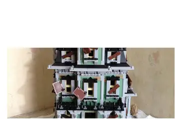 În stoc 16007 2141pcs Casa Bantuita Model Set Model kit de Constructii Blocuri de Constructii pentru Copii cadouri