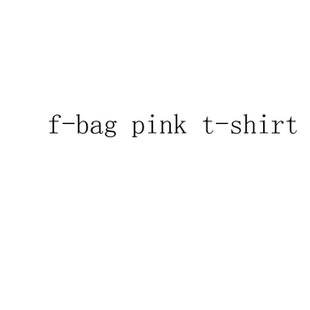 în stoc f-geanta roz t-shirt